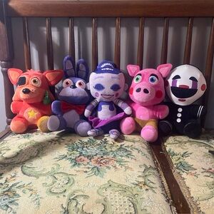 2016 Five Nights At Freddy’s Original Plush Lot NEW And From SMOKE FREE HOME